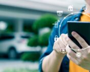 smart garage door features